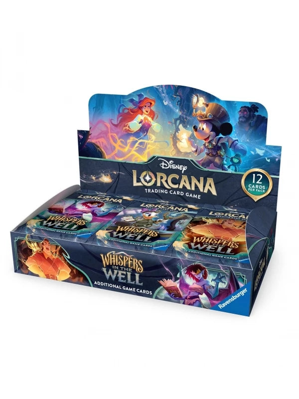 Display Disney Lorcana – Whispers in the Well (24 sobres) - [Inglés]