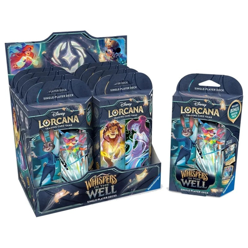 Disney Lorcana – Mazo Preconstruido Whispers in the Well - [Inglés]