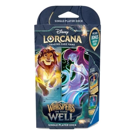 Disney Lorcana – Mazo Preconstruido Whispers in the Well - [Inglés]
